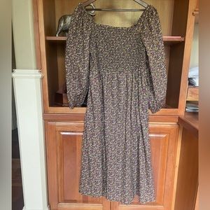 J.CREW Made With Liberty Midi Dress